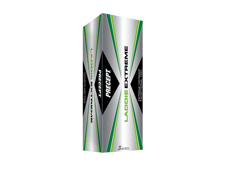 precept laddie golf balls compression